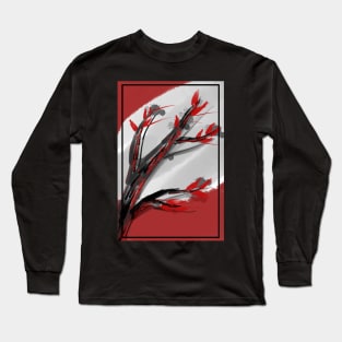 Tree Vision and the Sky - Expressionism Long Sleeve T-Shirt